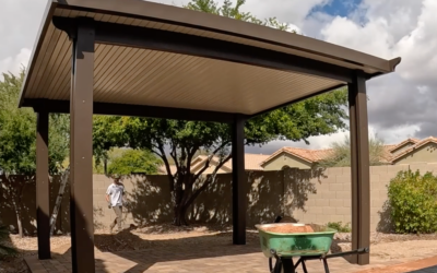 Install Video: 12×14 Alumawood Solid Freestanding Pergola in Phoenix, AZ